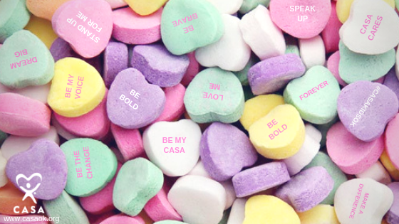 Conversation Hearts-Be My CASA